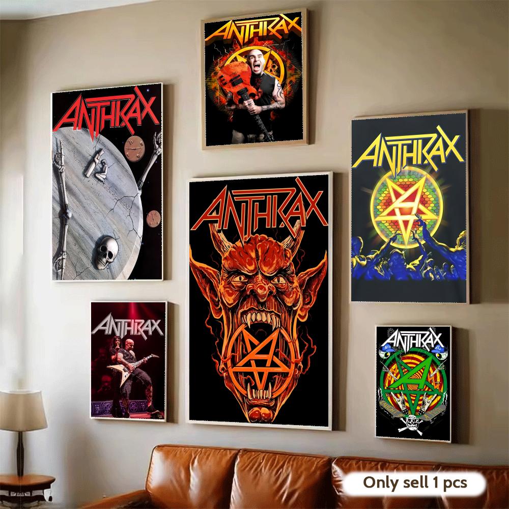 Home Decor Living Room Ideas - Affiche de groupe de heavy metal