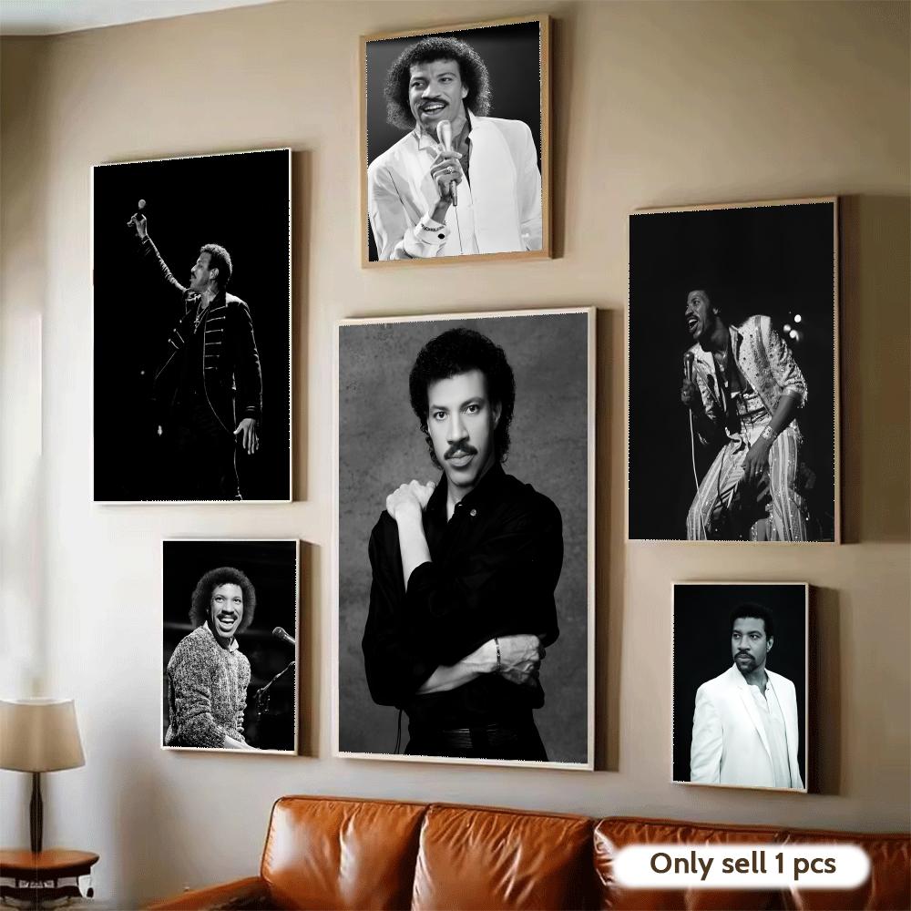Home Decor Living Room Ideas - Affiche Singer L-Lionel Richie, autocollants muraux