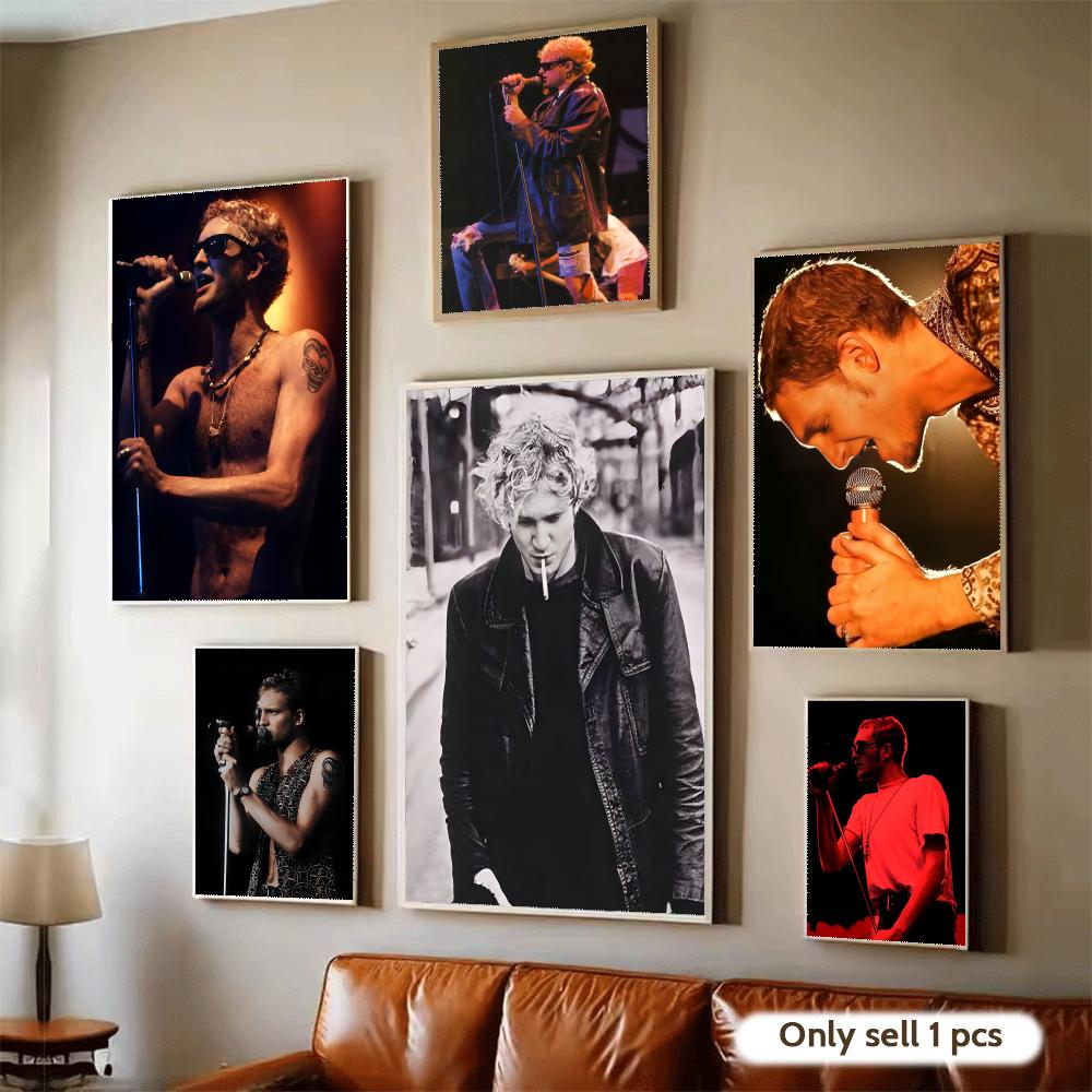 Home Decor Living Room Ideas - Affiche Singer L-Layne Staley, autocollants muraux