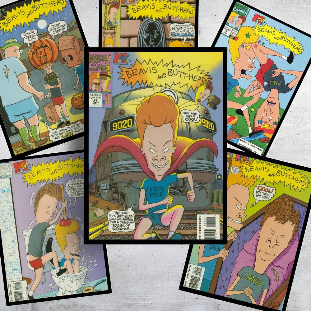 Home Decor Living Room Ideas - Affiche Anime B-Beavis et B-Butthead, autocollants