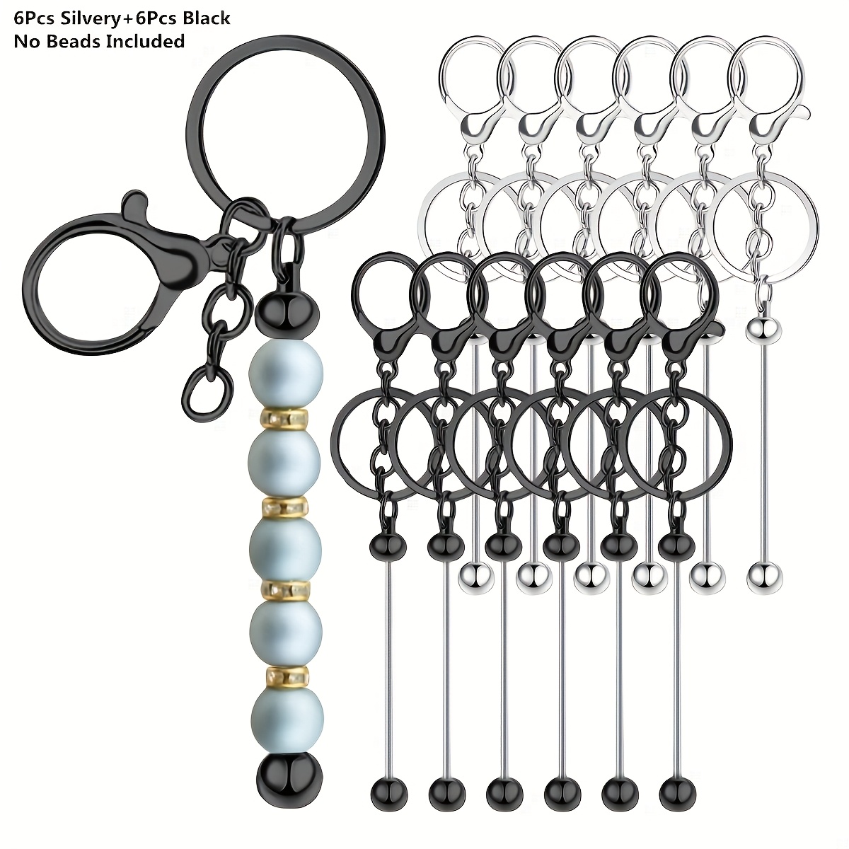 Home Decor Essentials - Lot de 12 perles vierges économiques