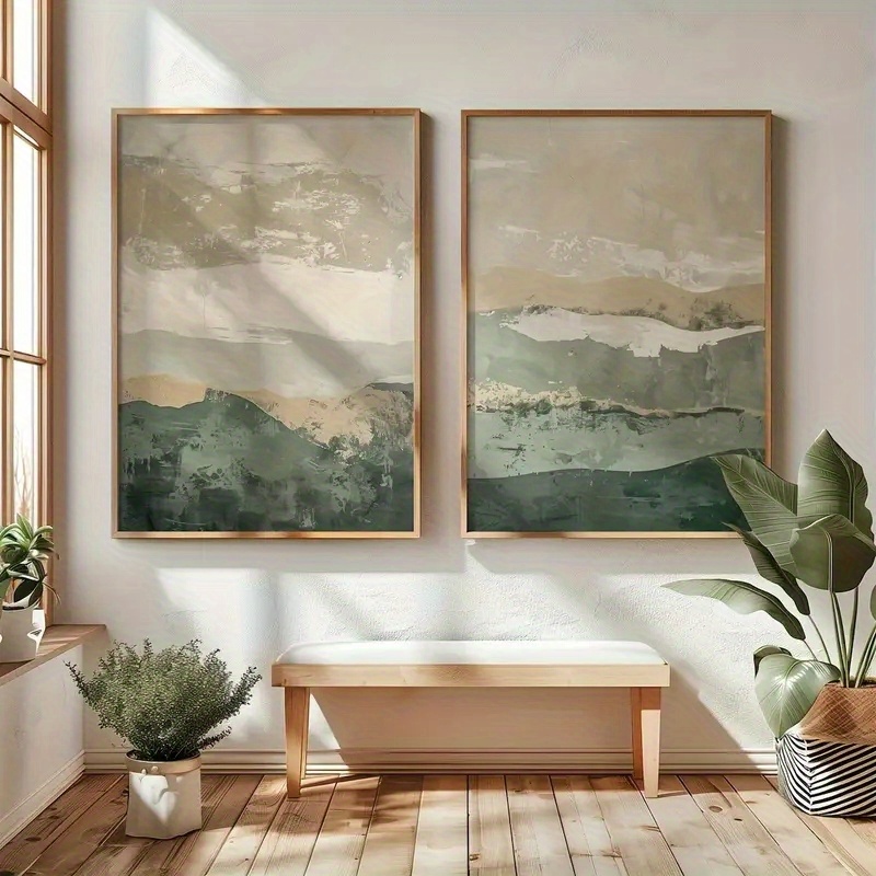 Home Decor Korea - Lot de 2 tableaux sur toile