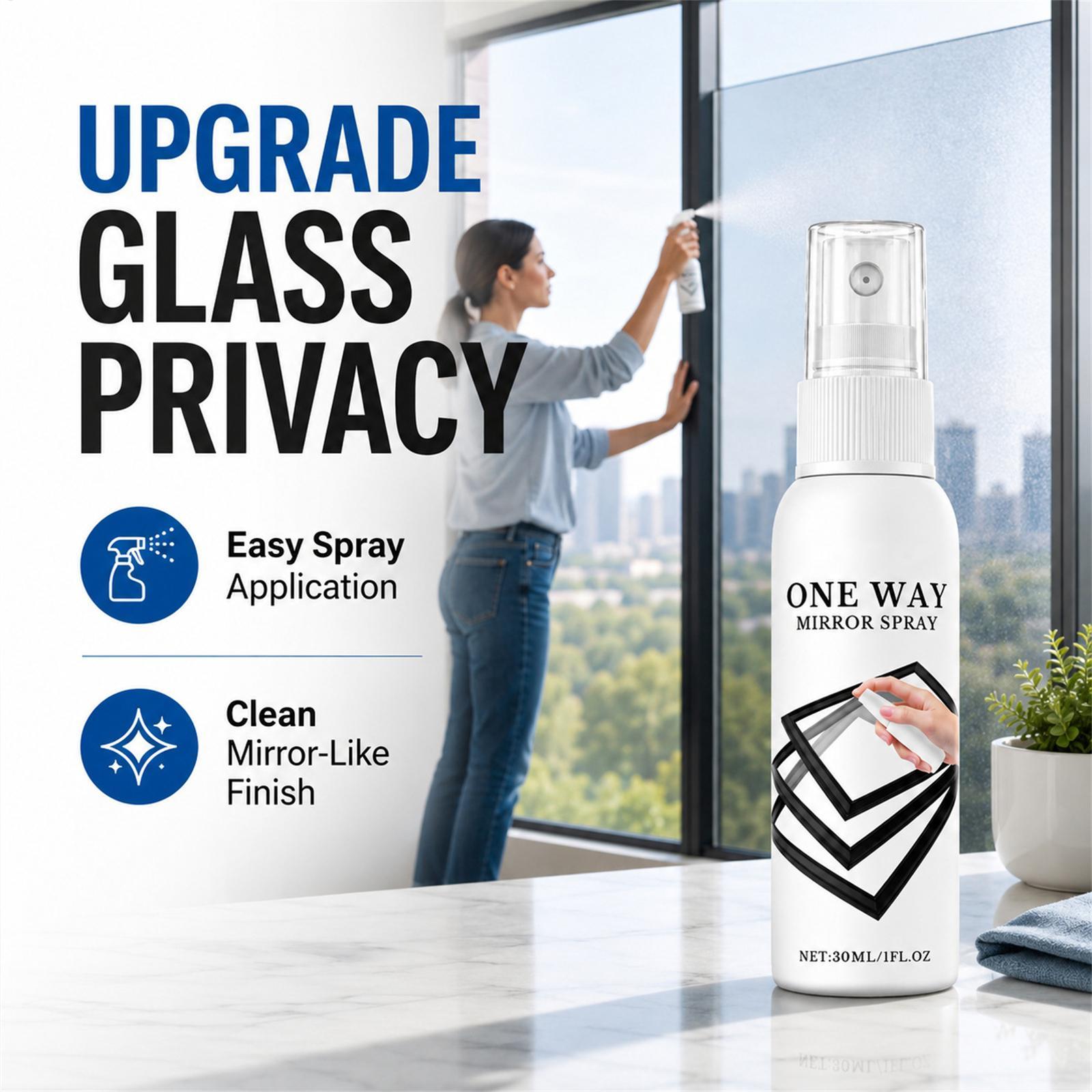 Home Decor Window Blinds - Spray réfléchissant pour vitres 30ml, séchage