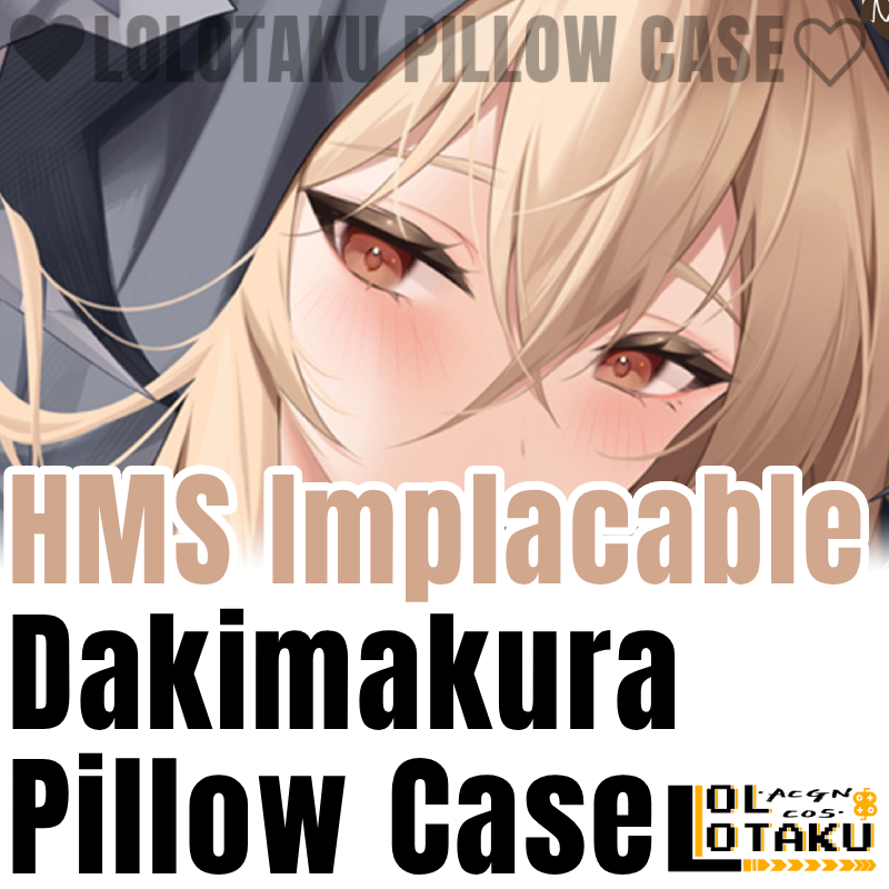 Home Decor Accessories - Housse de coussin Dakimakura HMS Implacable