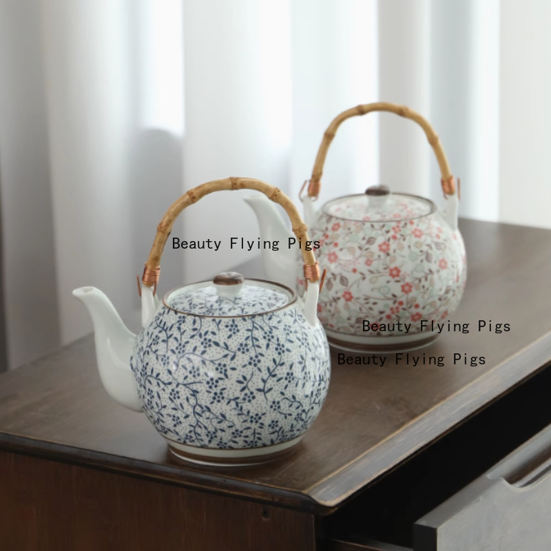 Home Decor Modern Organic - Théière en céramique de 1100ml, théière