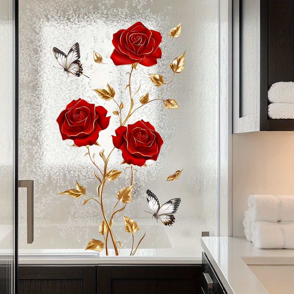 Home Decor Window Blinds - 1 autocollant mural et de fenêtre