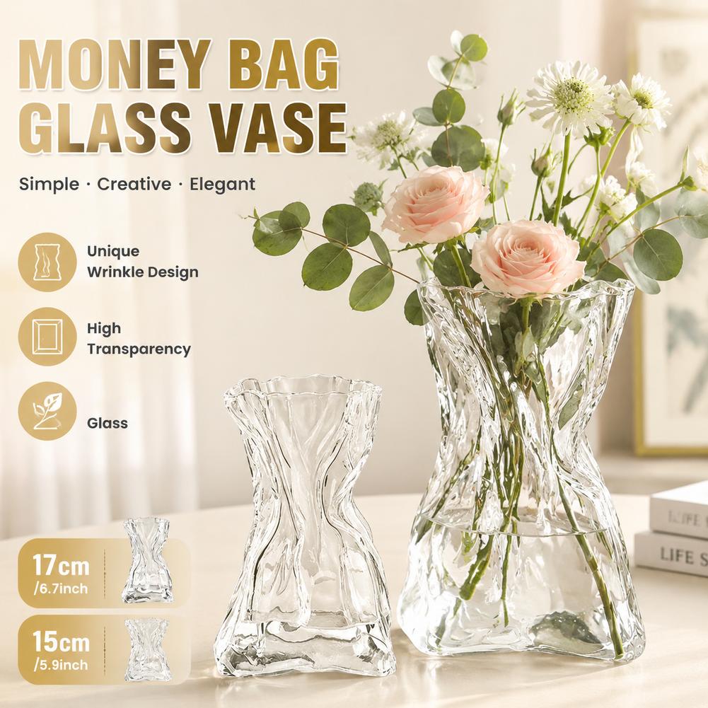 Terrarium Glass Bottle - Vase en verre transparent créatif en