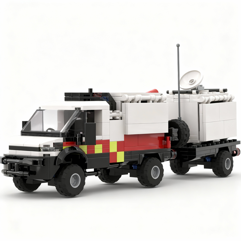 Home Decor On Wheels - 501 pièces MOC Modèle créatif Cell