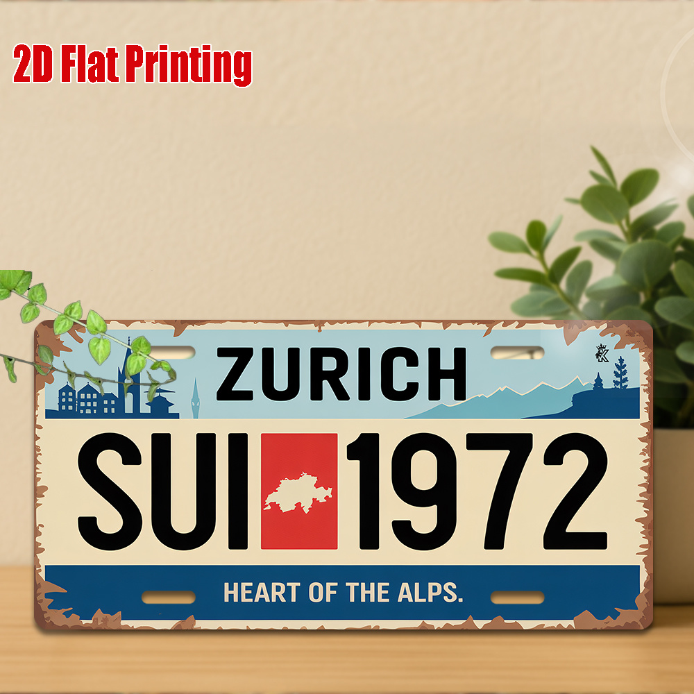 AL Sign - Plaque murale décora - Home Decor Zurich avis et prix