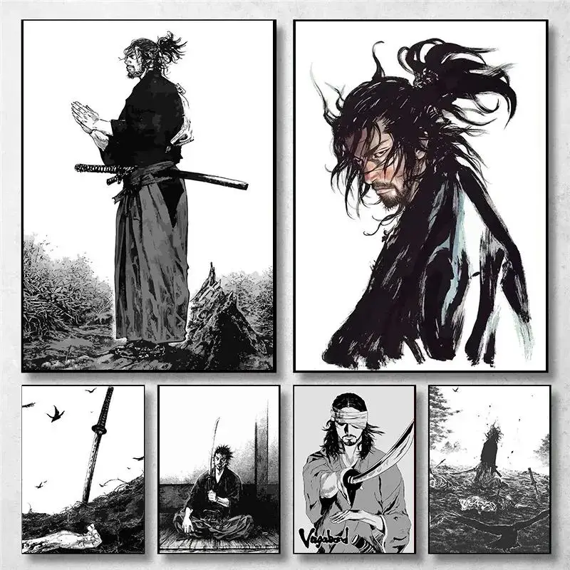 Affiche murale vintage d'anime - Home Decor Essentials avis et prix
