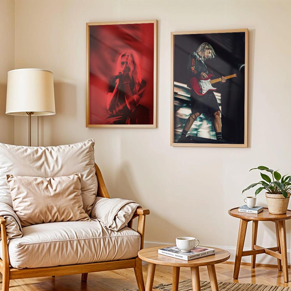 Affiche de guitariste E-Emily  - Home Decor Living Room Ideas avis et prix