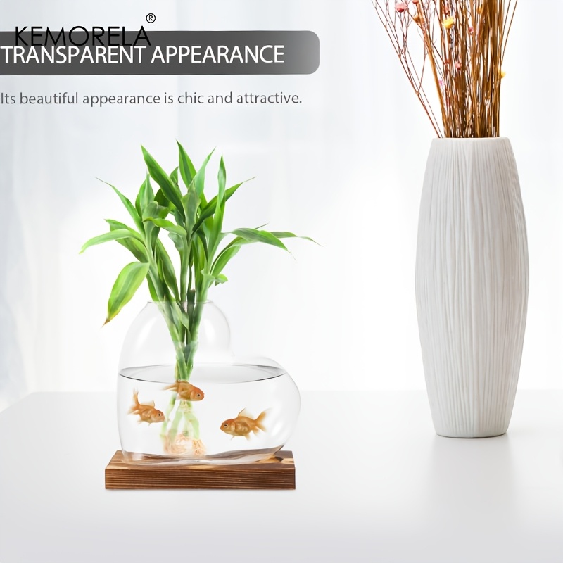 Vase hydroponique d'amour 1/2  - Terrarium Glass Bottle avis et prix