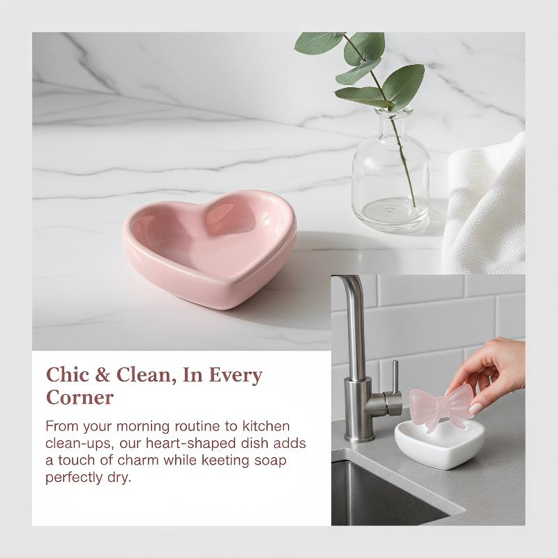 Porte-savon en céramique en fo - Vanity Home Decor avis et prix