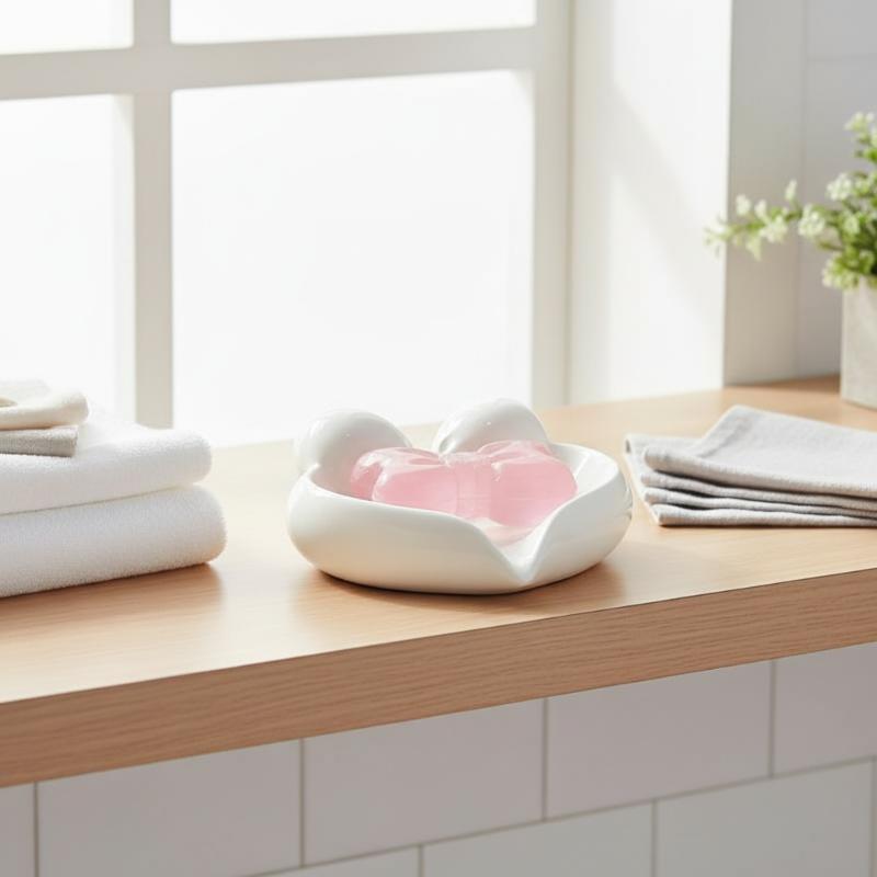 Porte-savon en céramique en fo - Vanity Home Decor avis et prix