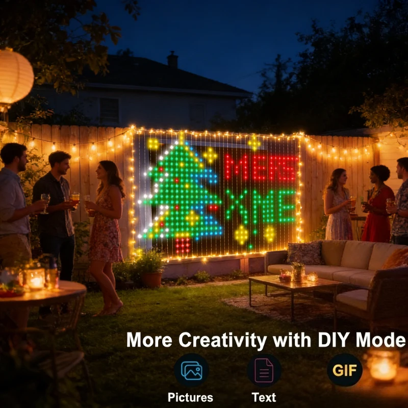 Rideaux lumineux intelligents  - String Curtain Light avis et prix