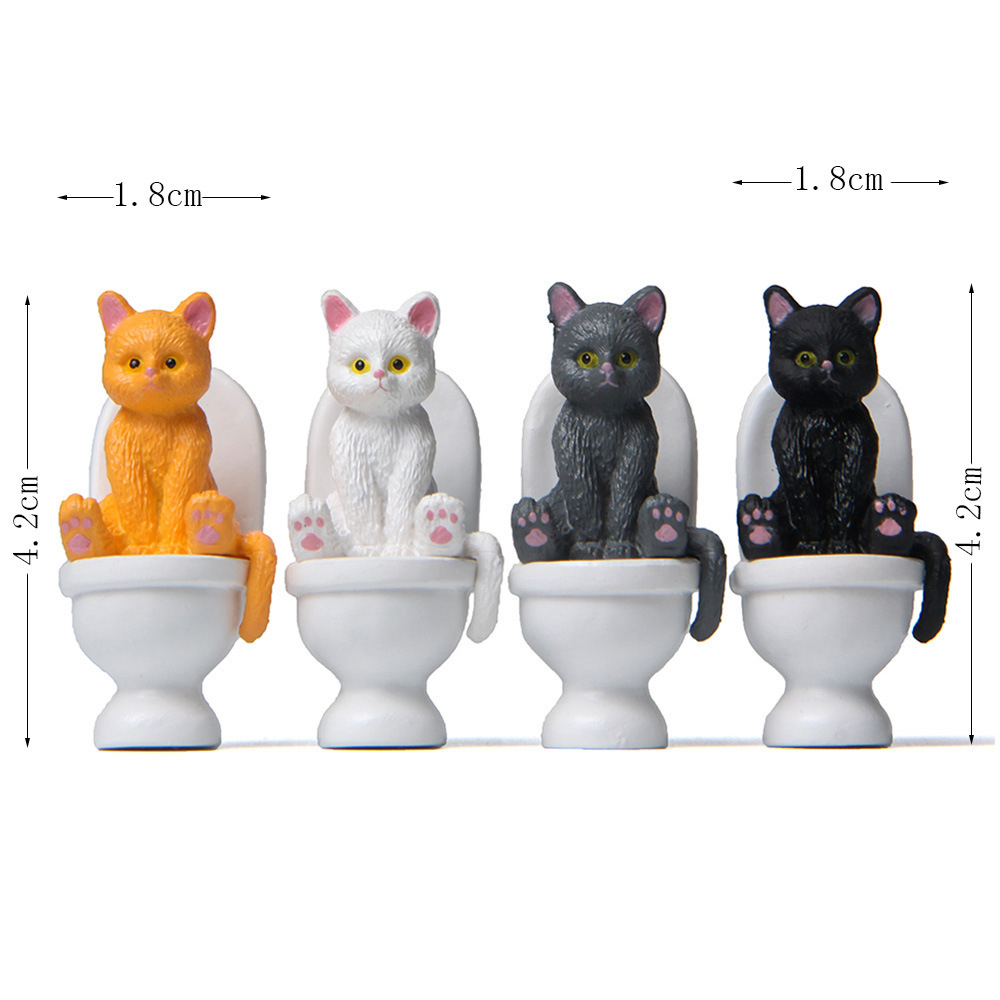 Figurines de chat assis sur to - Home Decor Korea avis et prix