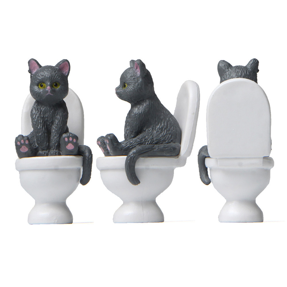 Figurines de chat assis sur to - Home Decor Korea avis et prix
