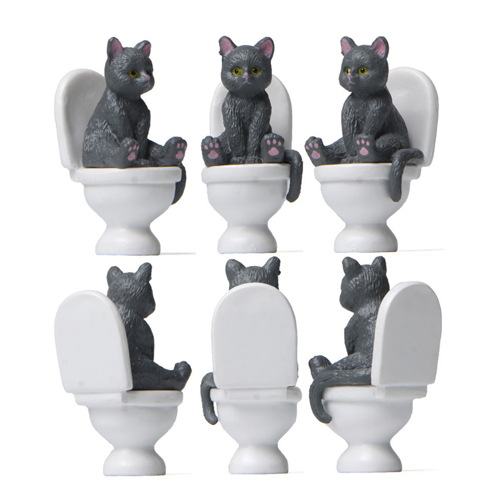 Figurines de chat assis sur to - Home Decor Korea avis et prix
