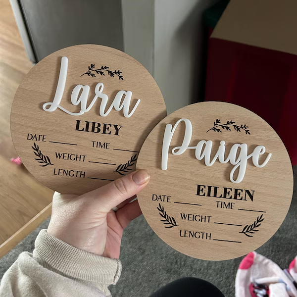 1 plaque personnalisée en bois - Home Decor Zone avis et prix