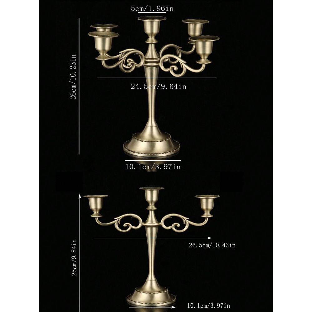 1pc Candélabre en alliage méta - Home Decor Event avis et prix
