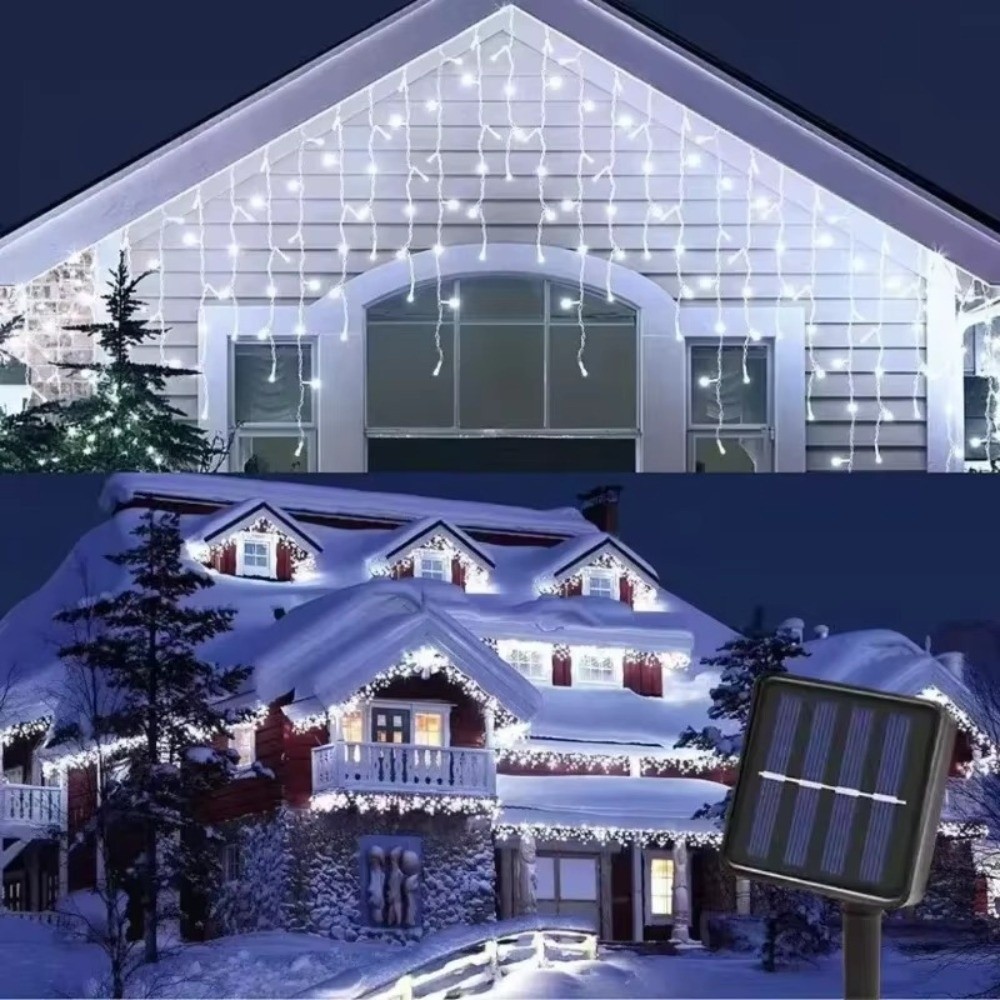 Guirlande lumineuse LED solair - String Curtain Light avis et prix