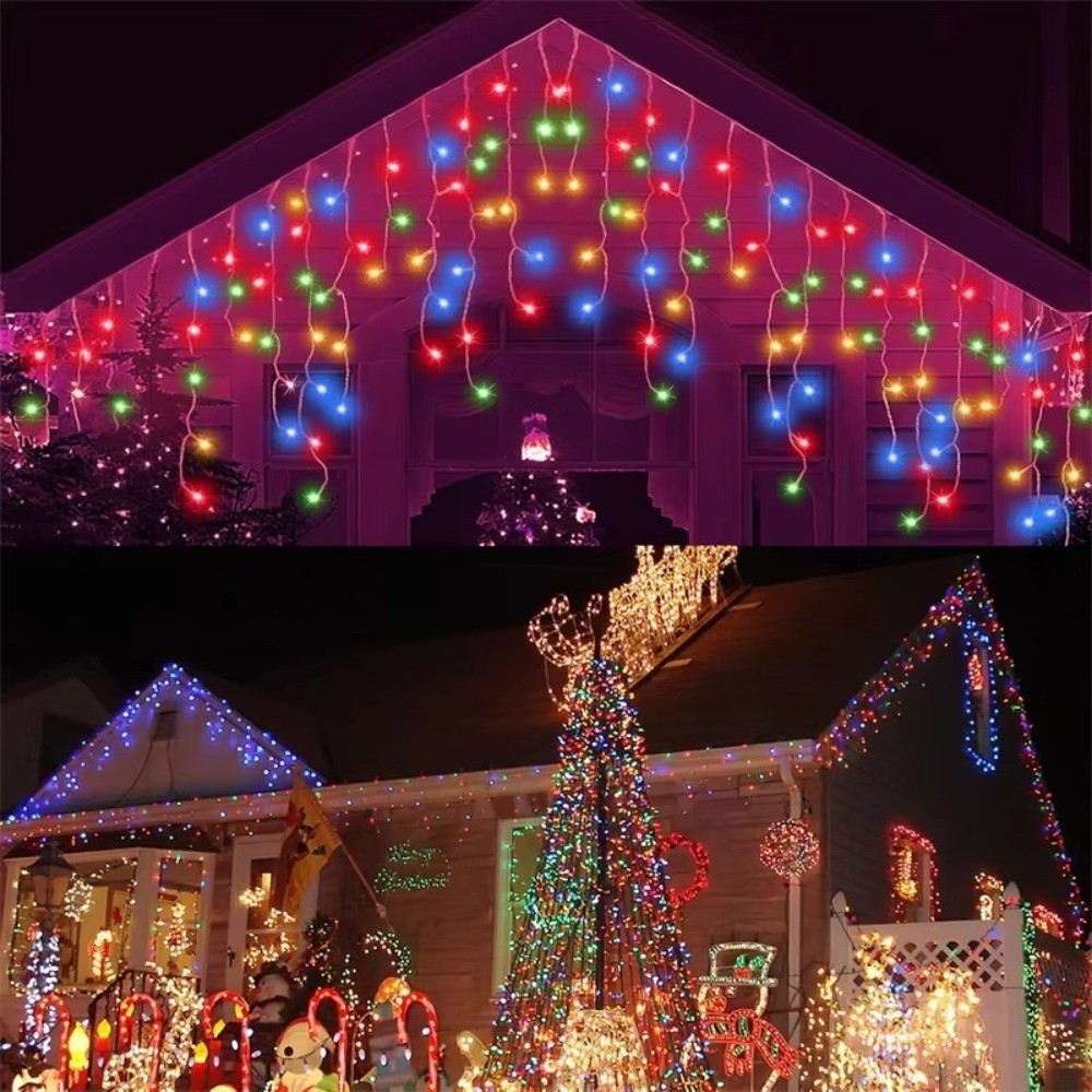 Guirlande lumineuse LED solair - String Curtain Light avis et prix