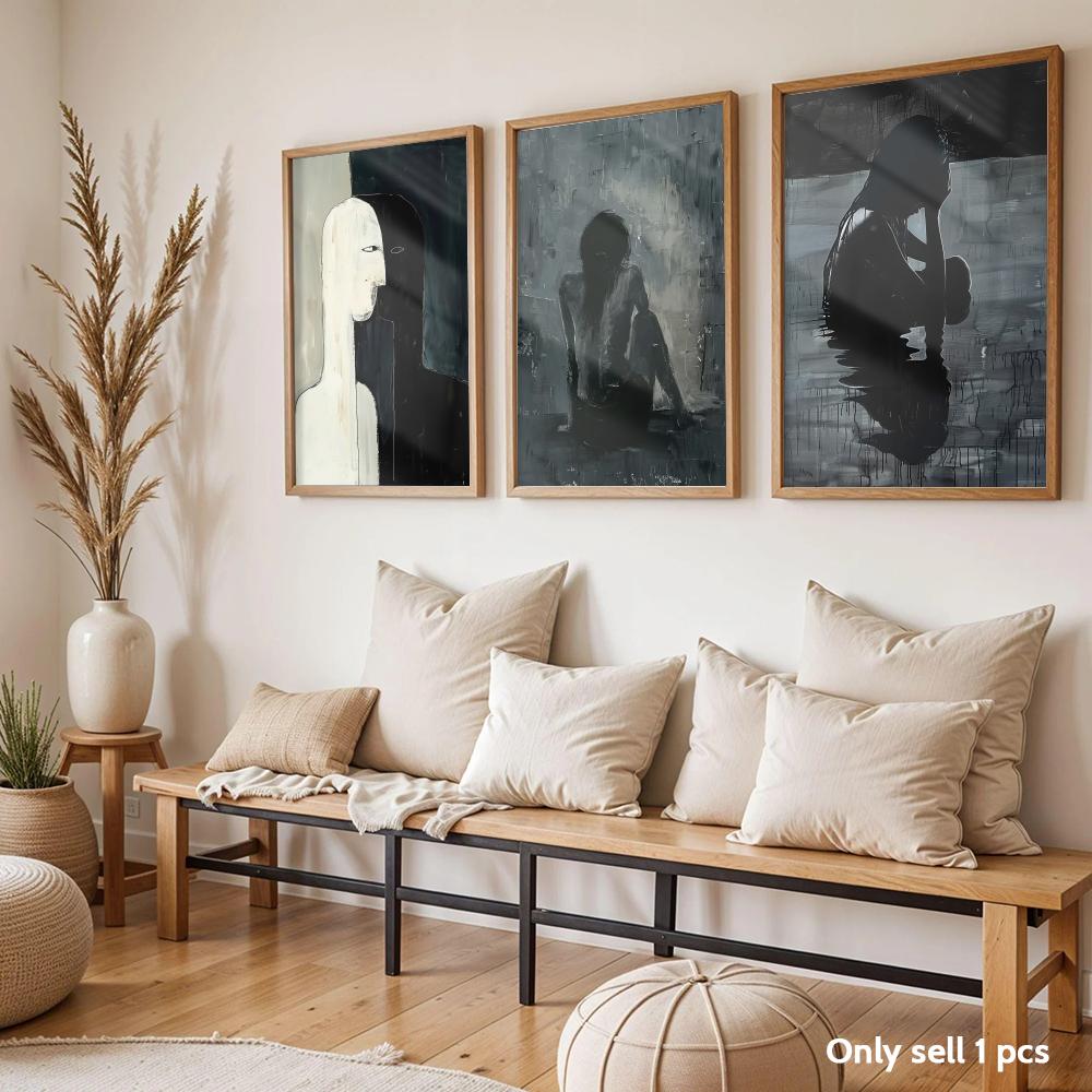 Affiches d'art moderne avec mo - Home Decor Living Room Ideas avis et prix