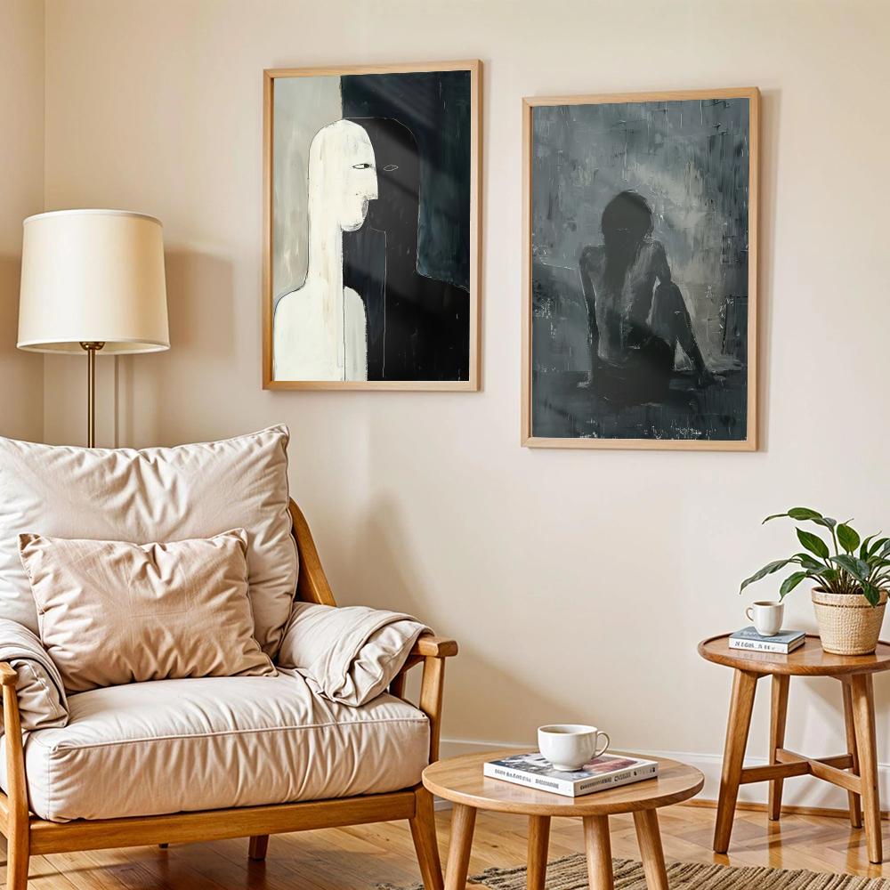 Affiches d'art moderne avec mo - Home Decor Living Room Ideas avis et prix