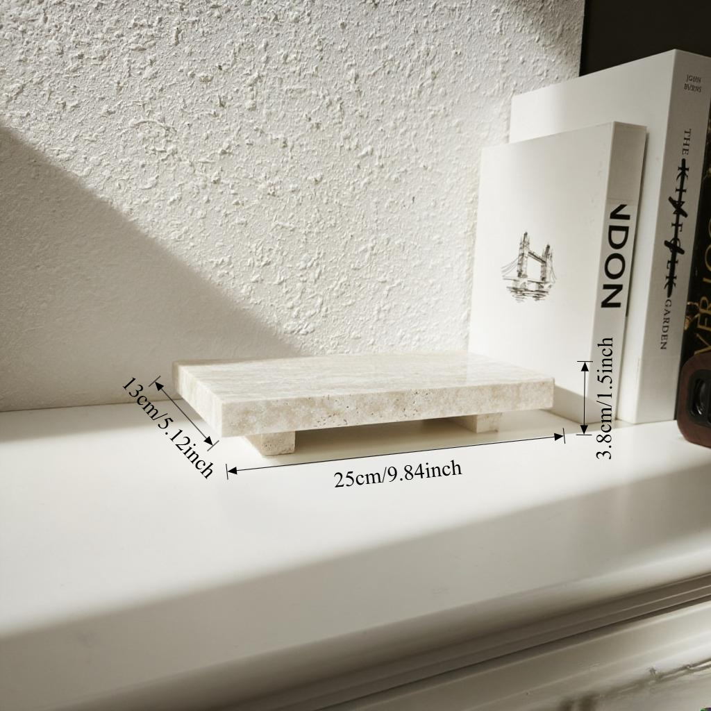 Support sur pied en marbre nat - Vanity Home Decor avis et prix