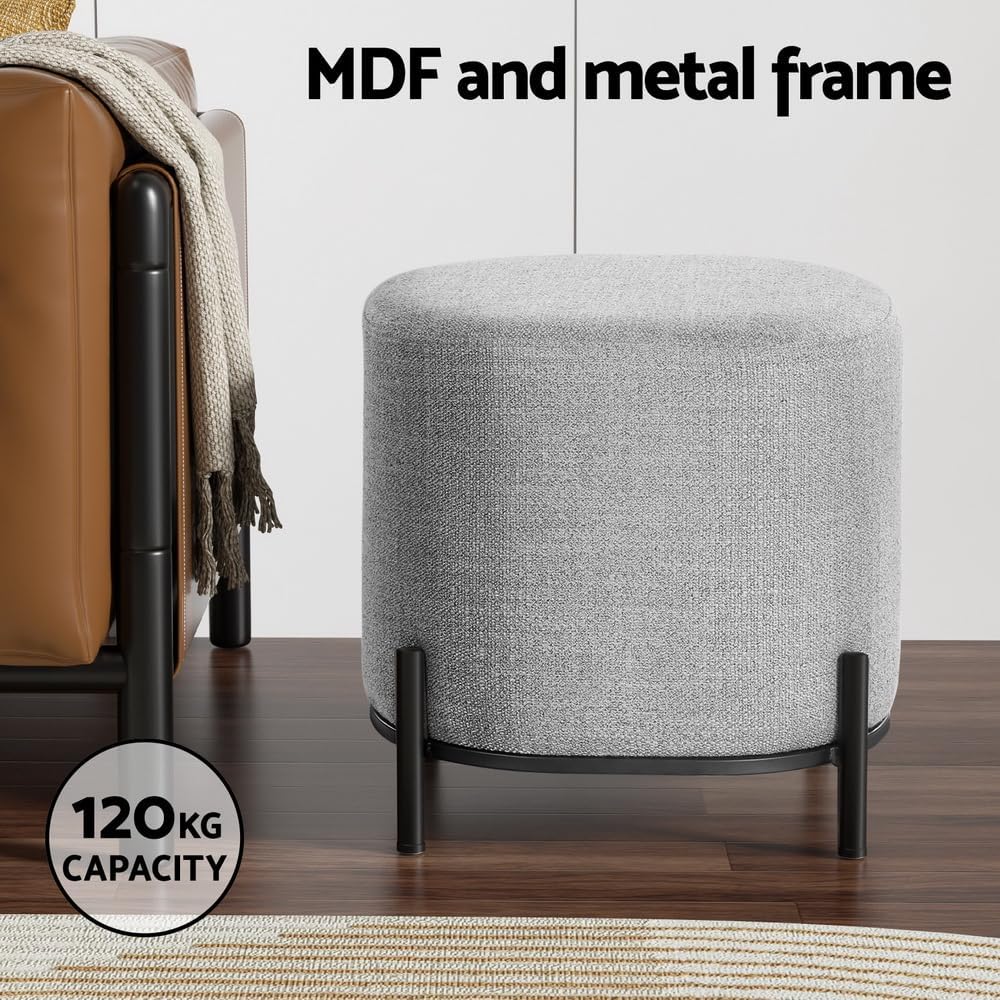 **/Ottoman, repose-pieds rond, - Vanity Home Decor avis et prix