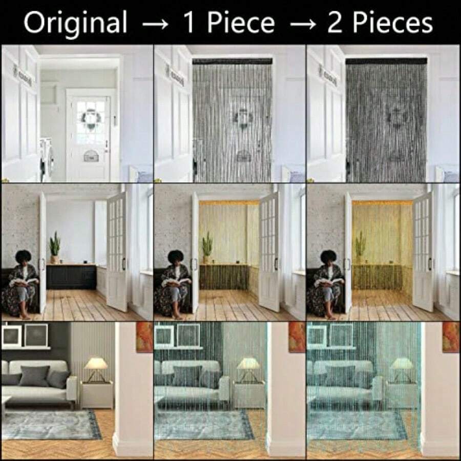Rideau à fils perlés scintilla - String Curtain Light avis et prix