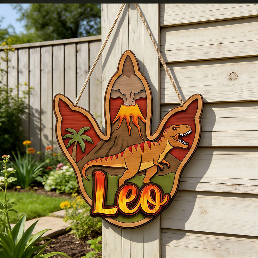 Plaque suspendue en bois perso - Home Decor Zone avis et prix