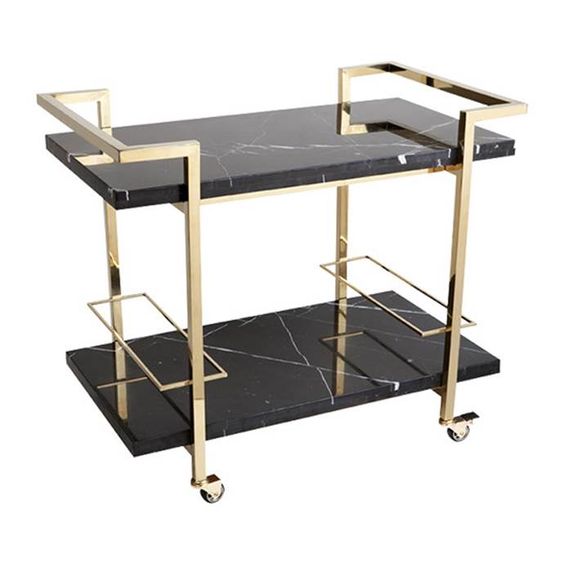 Chariots de service de luxe po - Home Decor On Wheels avis et prix