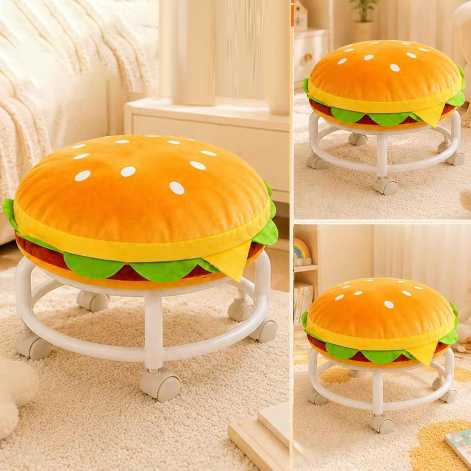 Tabouret à roulettes Hamburger - Home Decor On Wheels avis et prix