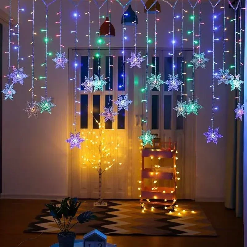 4M 96Led noël décor à la maiso - String Curtain Light avis et prix