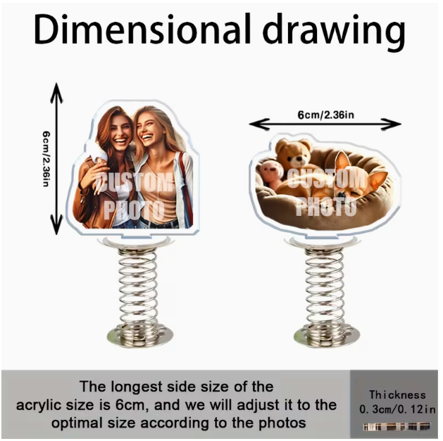 Ornement photo personnalisé en - Home Decor Zone avis et prix