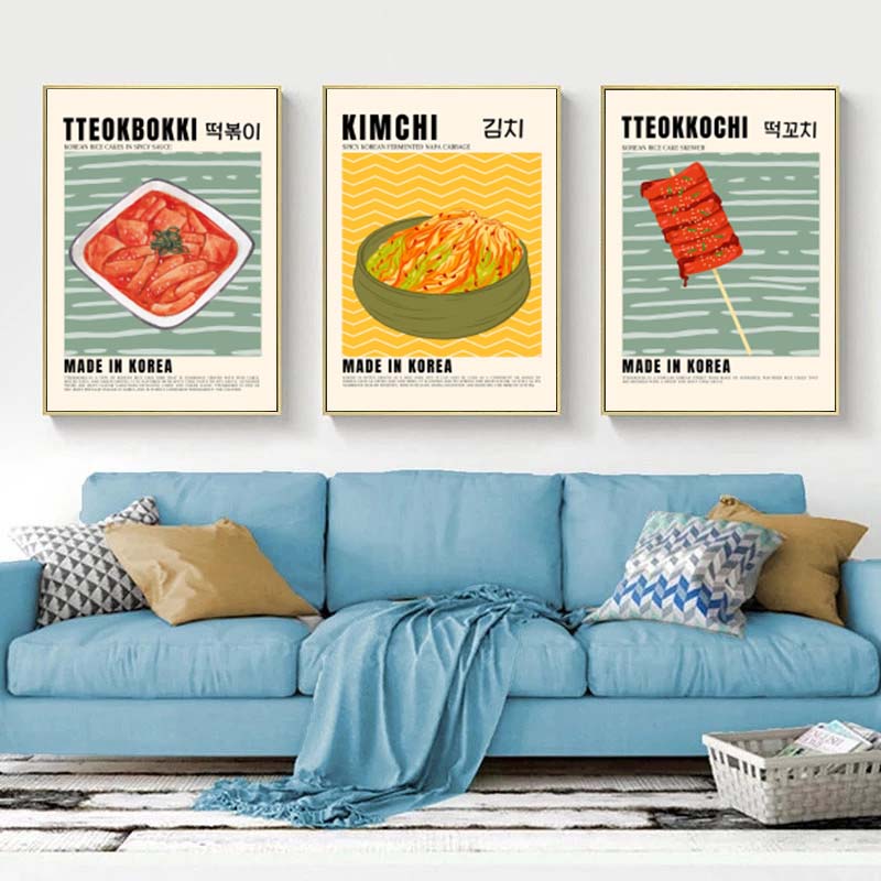 Affiche de peinture sur toile  - Home Decor Korea avis et prix
