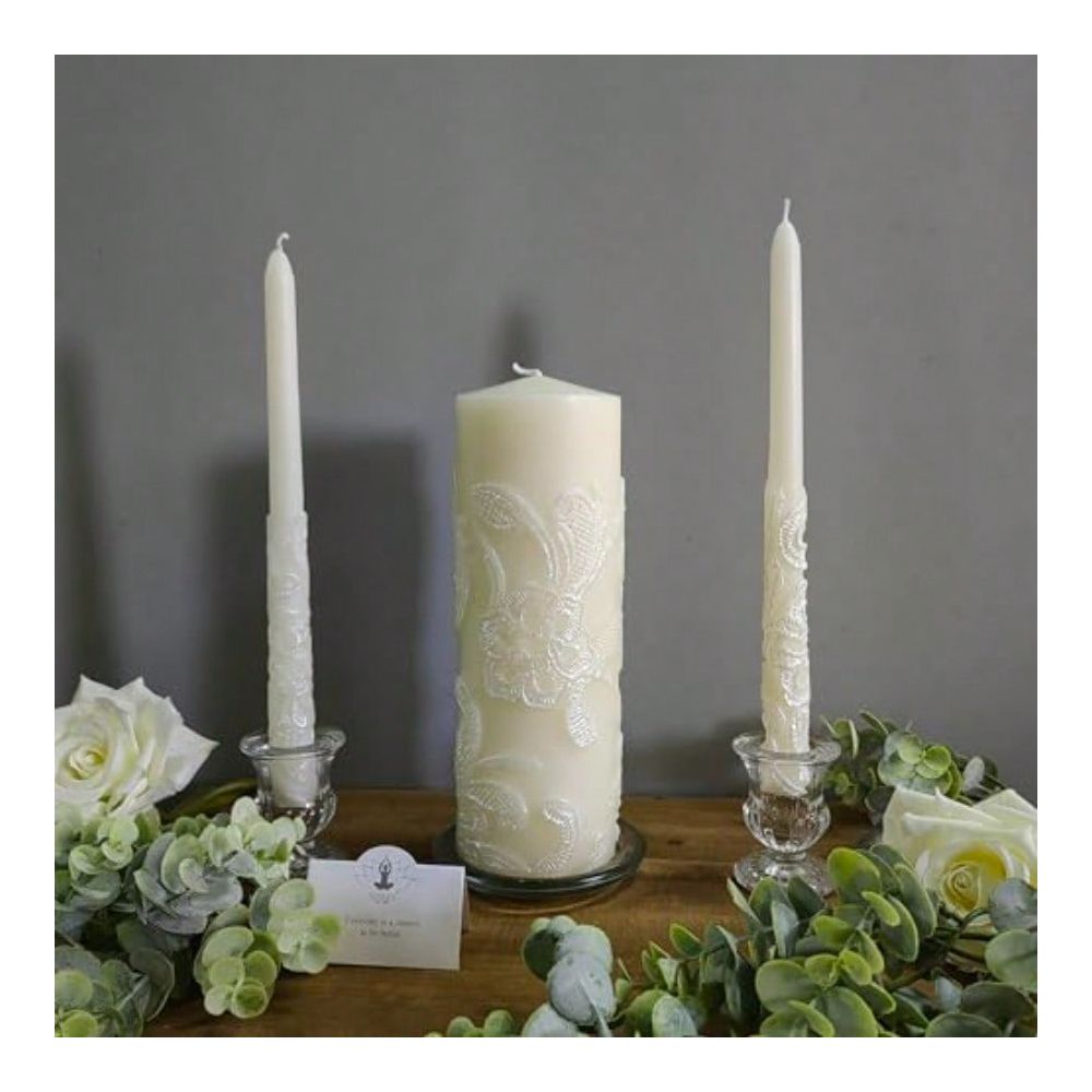 Ensemble de bougies de mariage - Home Decor Event avis et prix