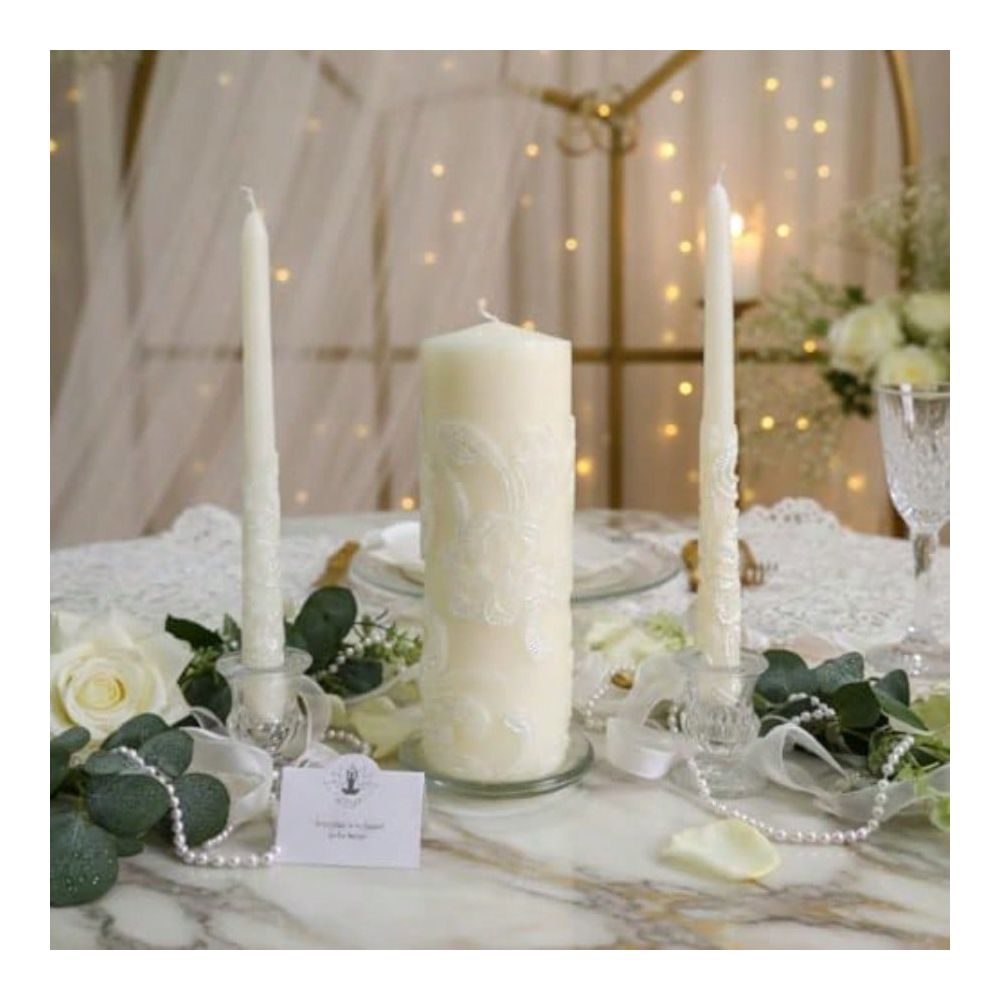Ensemble de bougies de mariage - Home Decor Event avis et prix