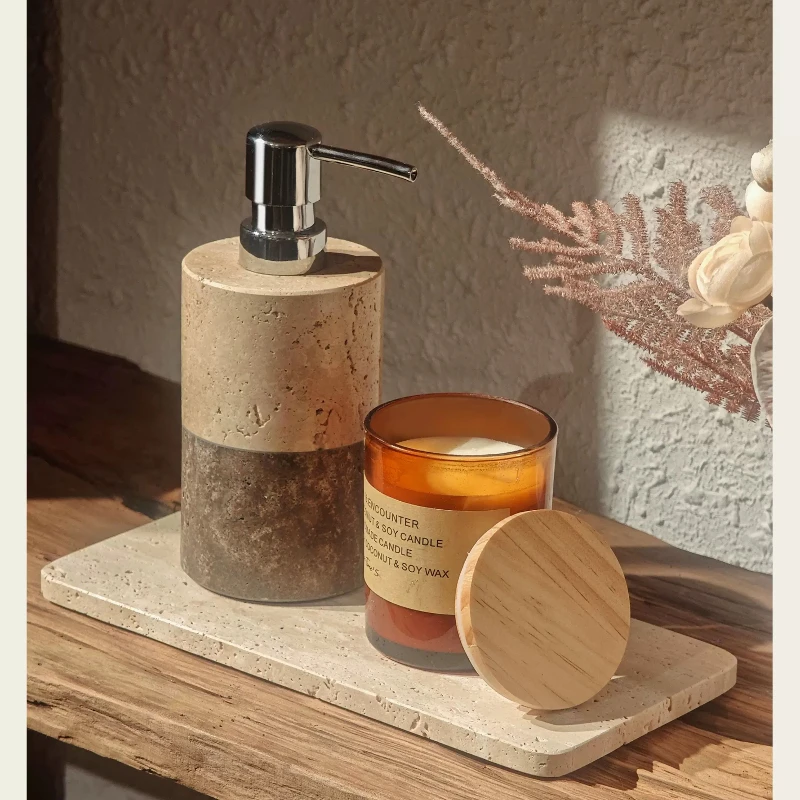 Ensemble distributeur de lotio - Vanity Home Decor avis et prix