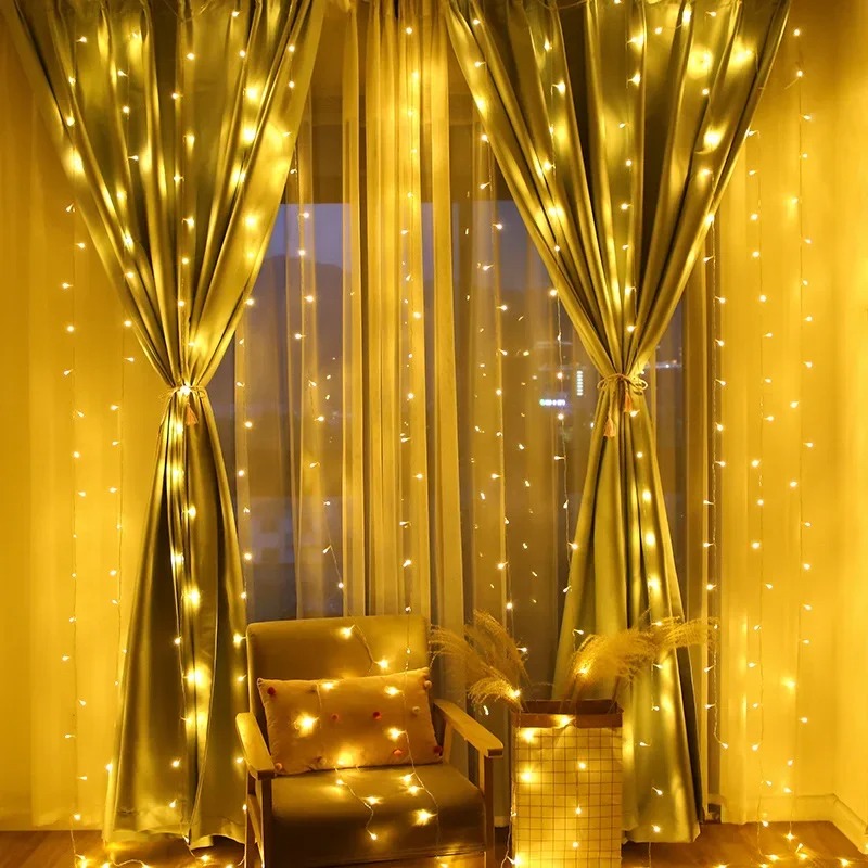 Guirlande de rideau sur fenêtr - String Curtain Light avis et prix