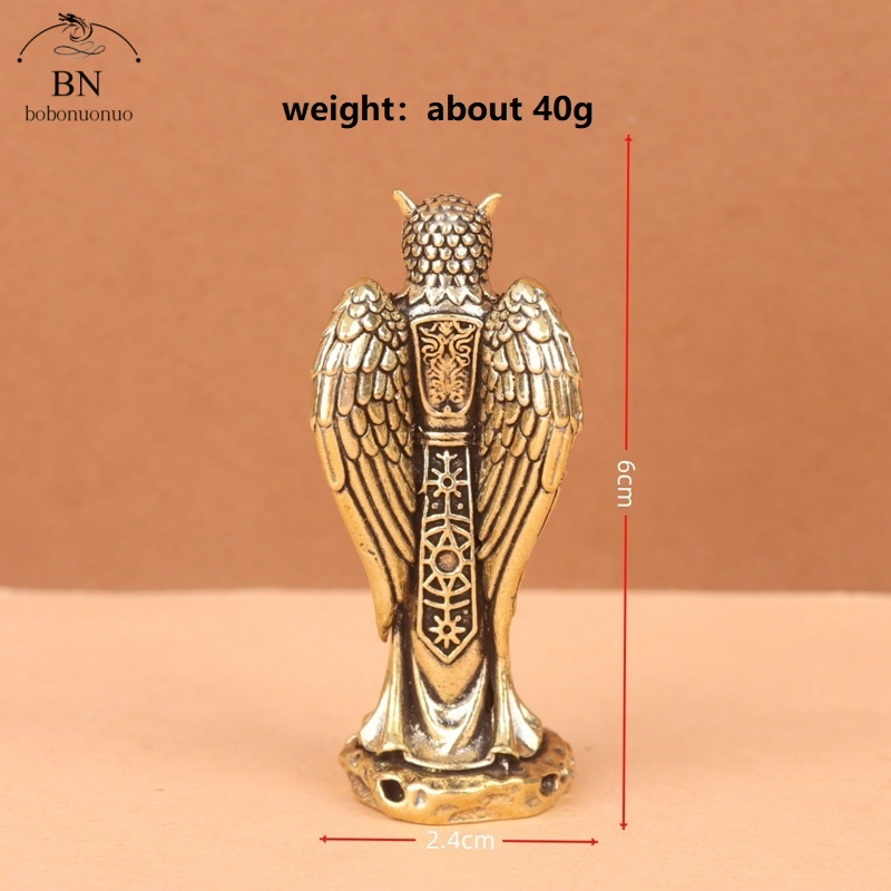 Statuette Rétro en Laiton Hibo - Home Decor Korea avis et prix