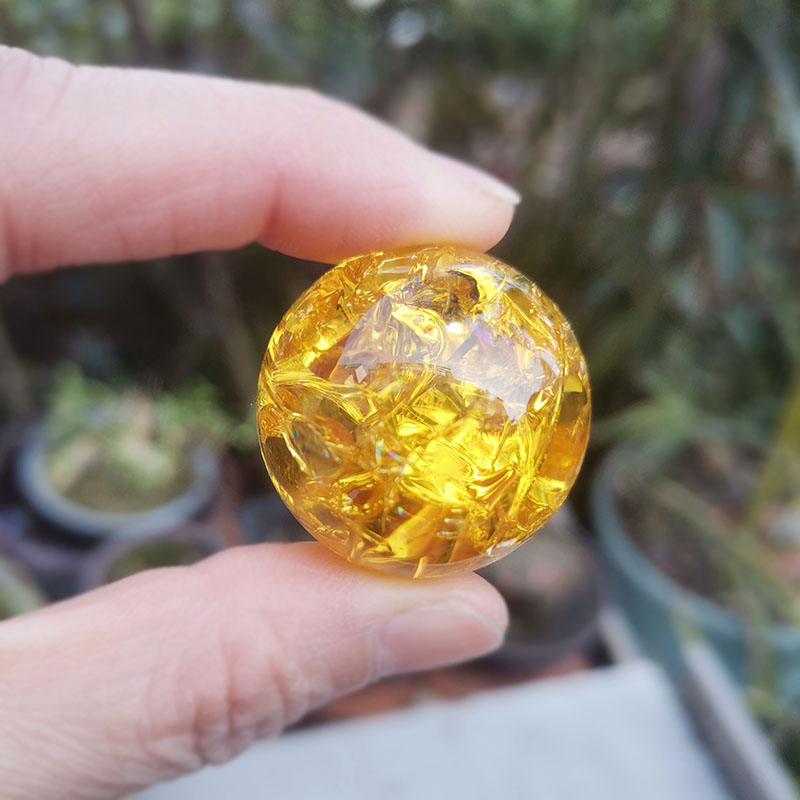 Boule de cristal de glace craq - Home Decor Modern Organic avis et prix