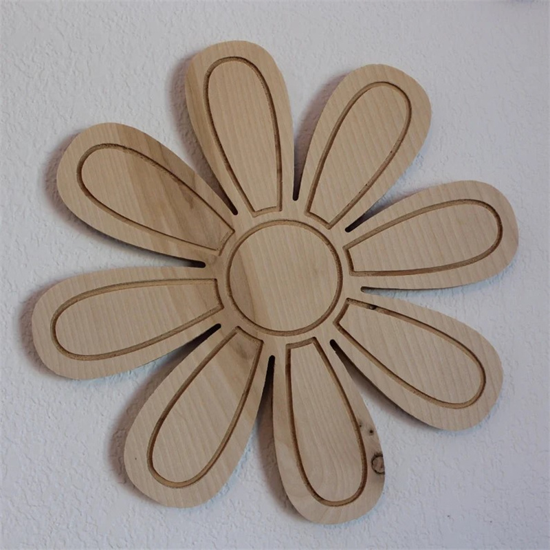 Marguerite en bois fleurs mura - Home Decor Korea avis et prix