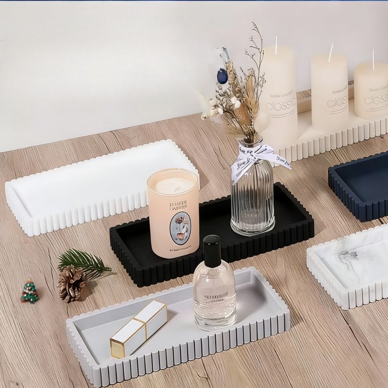 Plateau de rangement en silico - Vanity Home Decor avis et prix