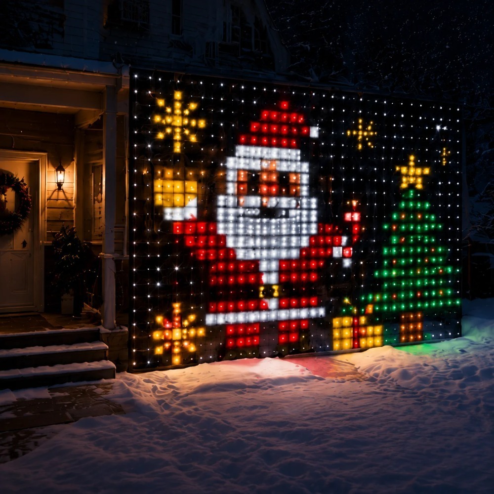 Rideaux lumineux LED RGB intel - String Curtain Light avis et prix