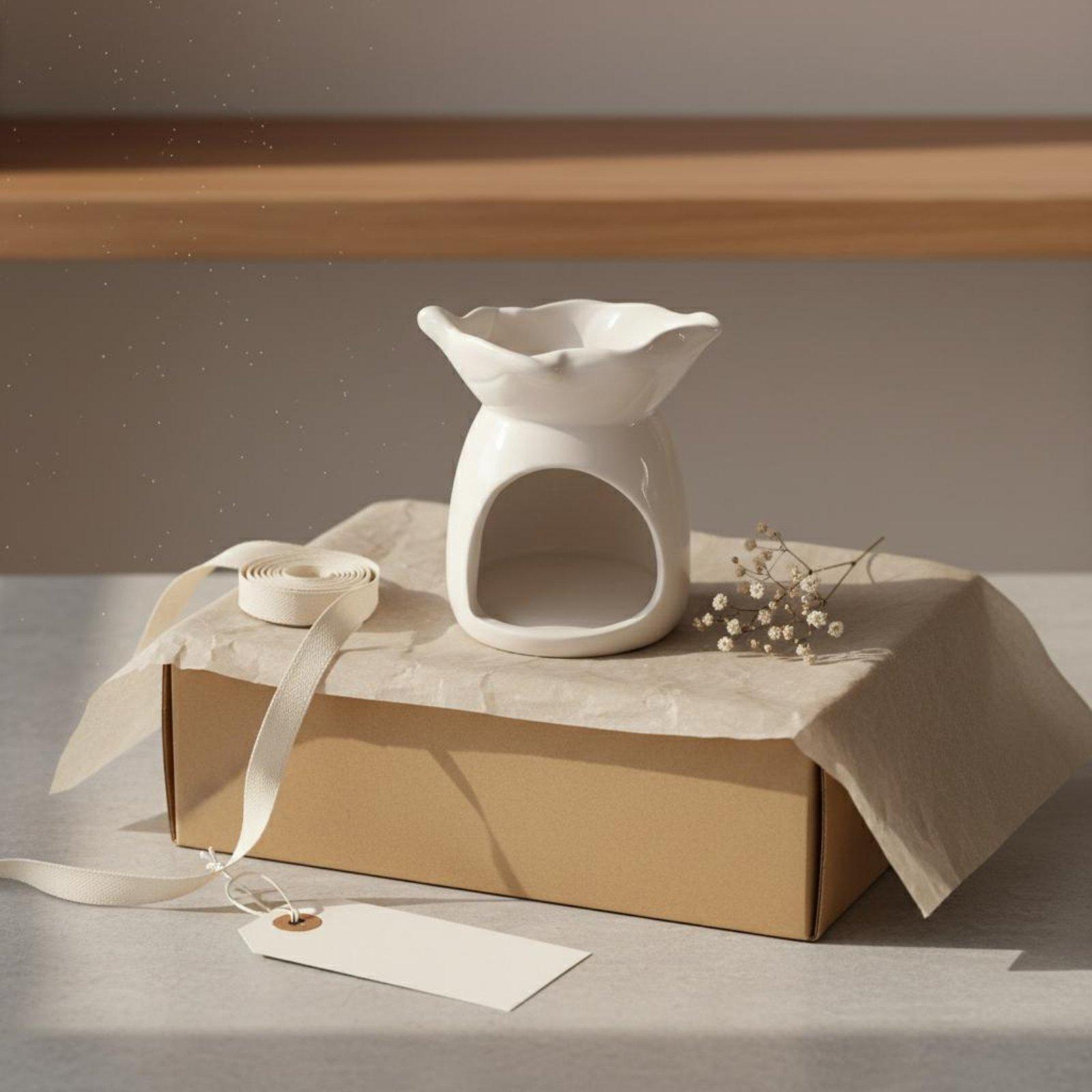 Porte-bougie en céramique, brû - Home Decor Essentials avis et prix