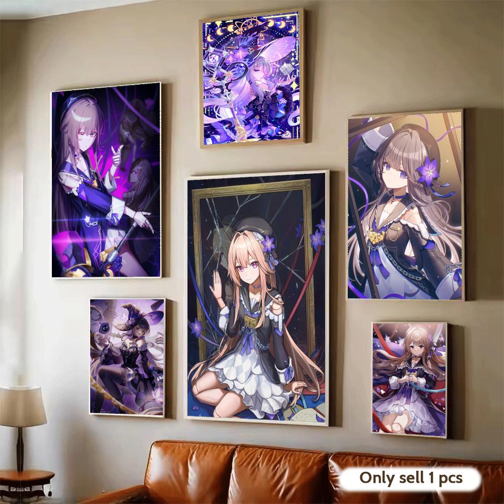 Affiche du jeu Honkai Star Rai - Home Decor Living Room Ideas avis et prix