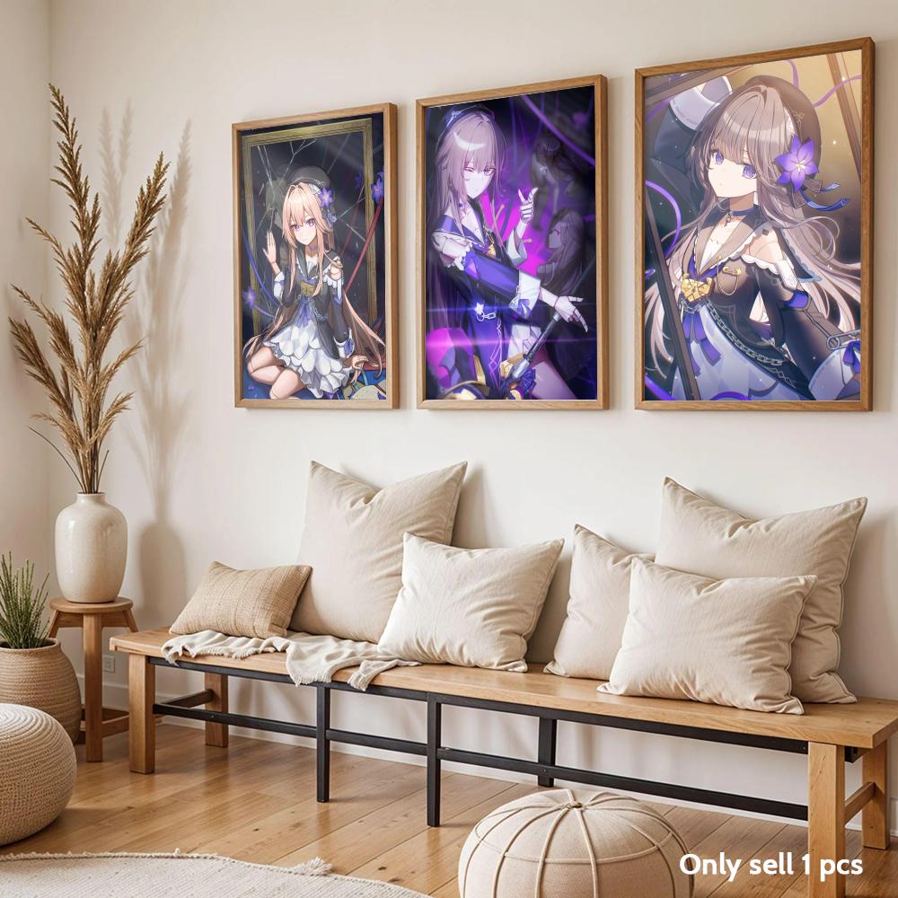 Affiche du jeu Honkai Star Rai - Home Decor Living Room Ideas avis et prix