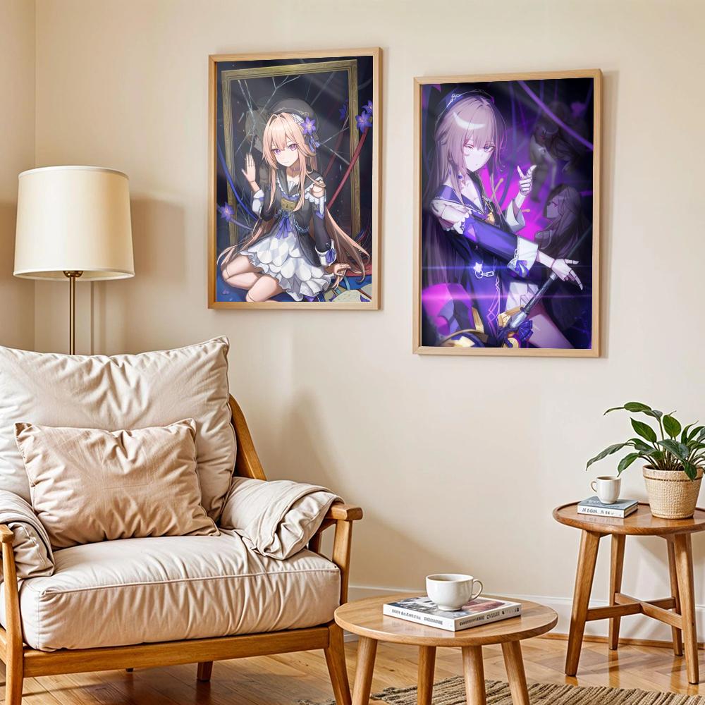 Affiche du jeu Honkai Star Rai - Home Decor Living Room Ideas avis et prix